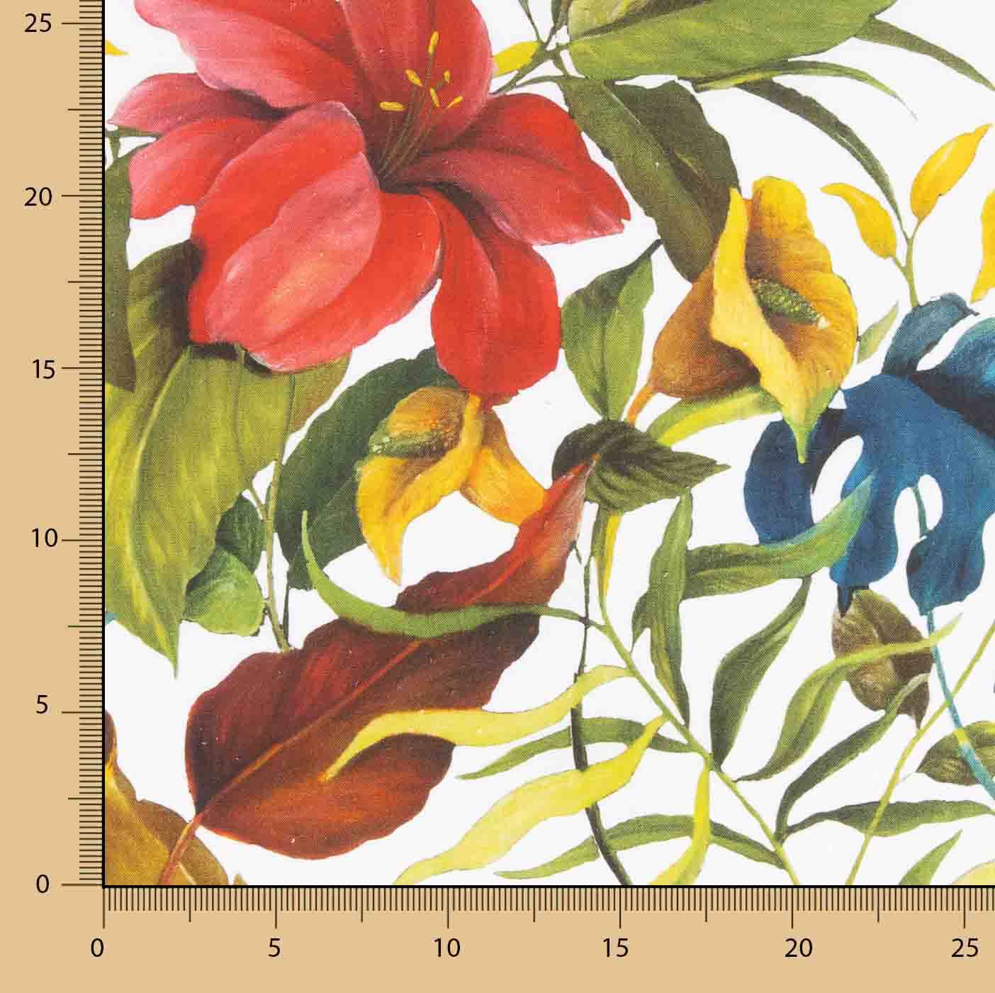 Tecido de linho, algodão, caxemira, étnico, bizantino, 145 cm – Ribes ...