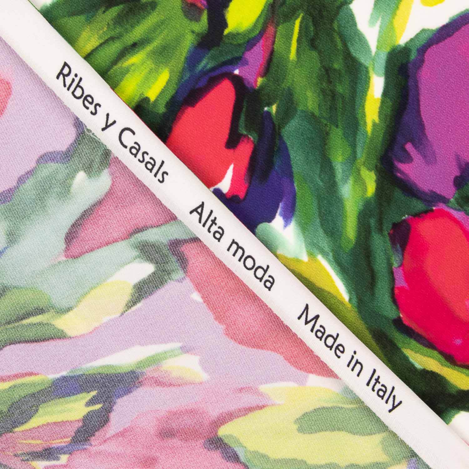 Viscose com Estampado Floral Viva Matisse - Ribes y Casals