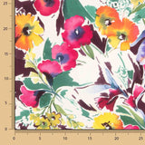Viscose com Estampado Floral Gauguin - Ribes y Casals