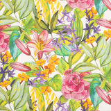 Voile Bambula Algodão Floral Tropical Renoir - Ribes y Casals