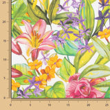 Voile Bambula Algodão Floral Tropical Renoir - Ribes y Casals