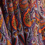 Viscose estampada com padrão Paisley étnico Missoni - Ribes y Casals