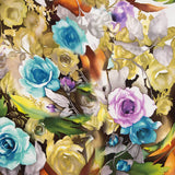 Viscose com Estampado Floral Klimt - Ribes y Casals