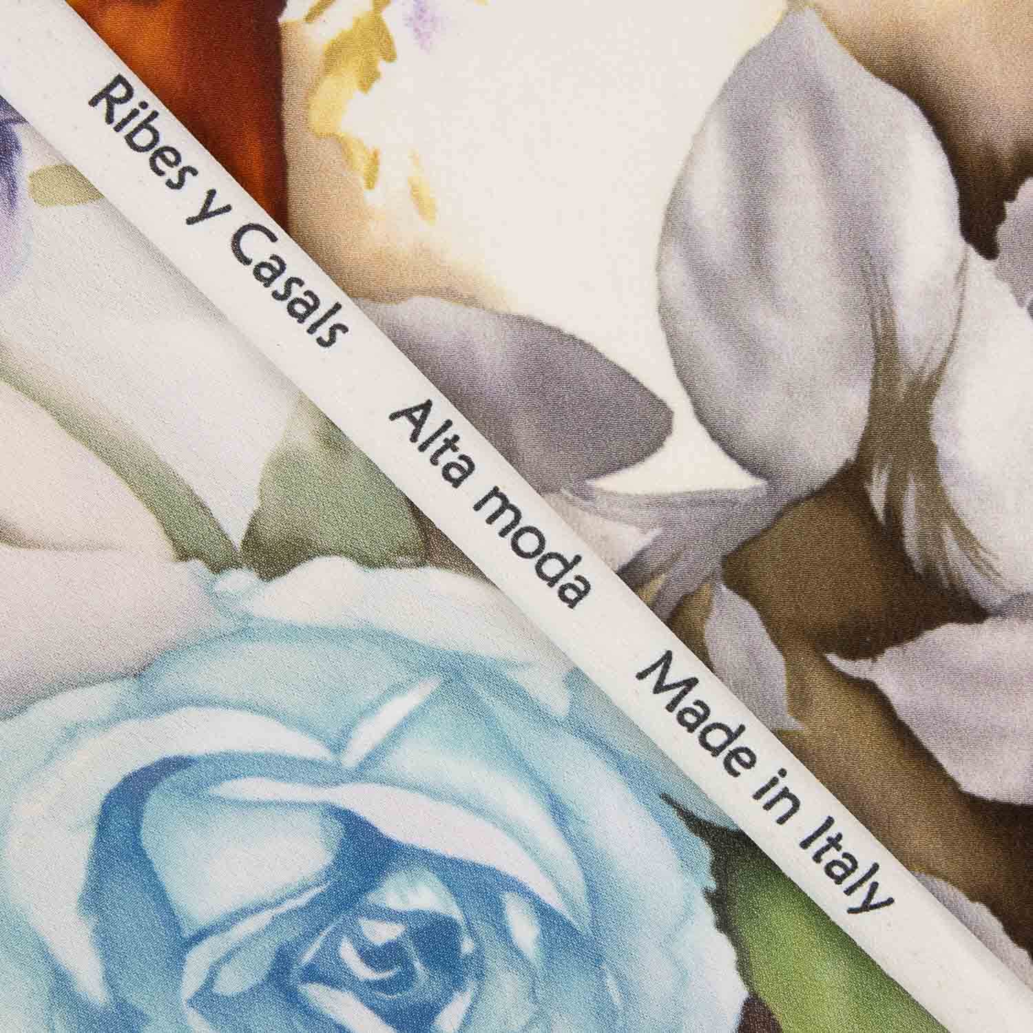 Viscose com Estampado Floral Klimt - Ribes y Casals