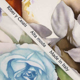 Viscose com Estampado Floral Klimt - Ribes y Casals