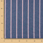 Jeans com listras diplomáticas multicoloridas - Ribes y Casals