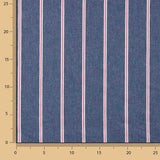 Jeans com listras diplomáticas multicoloridas - Ribes y Casals
