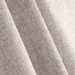 Cortina opaca 100% jaspeada areia - Ribes y Casals