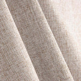 Cortina opaca 100% jaspeada areia - Ribes y Casals