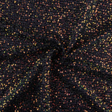 Tule Fantasia Brilho Preto com Mini Lantejoulas - Ribes y Casals