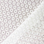 Bordado Suíço Margaridas Mini Branco - Ribes y Casals