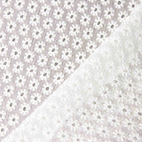 Bordado Suíço Margaridas Mini Branco - Ribes y Casals