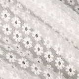 Bordado Suíço Margaridas Mini Branco - Ribes y Casals