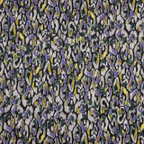 Popelina acetinada de tecido de algodão com pinceladas abstratas - Ribes y Casals