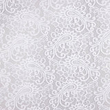 Renda Bordada Bridal Garden Paisley Branca - Ribes y Casals