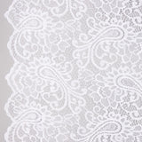 Renda Bordada Bridal Garden Paisley Branca - Ribes y Casals