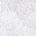 Renda Bordada Bridal Garden Paisley Branca - Ribes y Casals