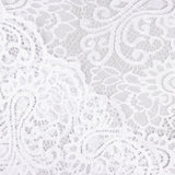 Renda Bordada Bridal Garden Paisley Branca - Ribes y Casals