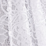 Renda Bordada Bridal Garden Paisley Branca - Ribes y Casals