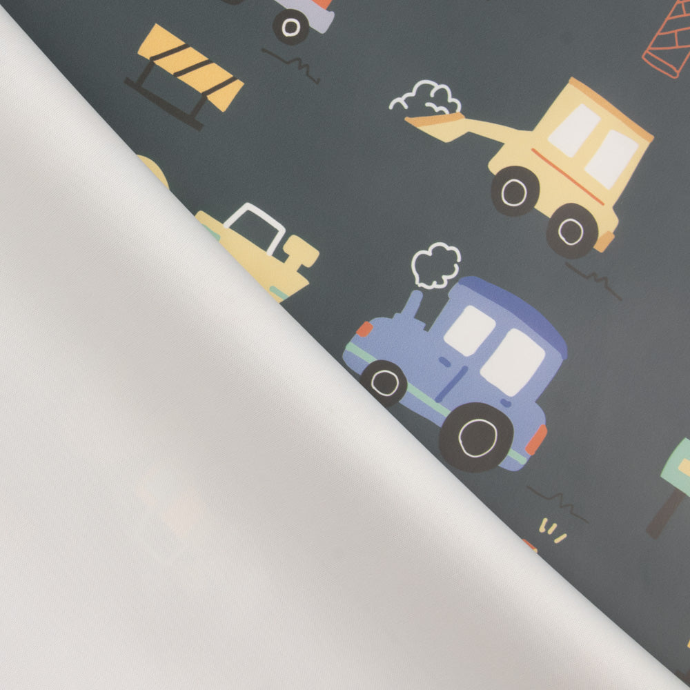 Malha impermeável com estampado de carros - Ribes y Casals