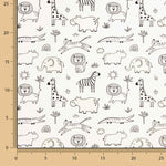 Malha Mágica com Estampado de Animais - Ribes y Casals