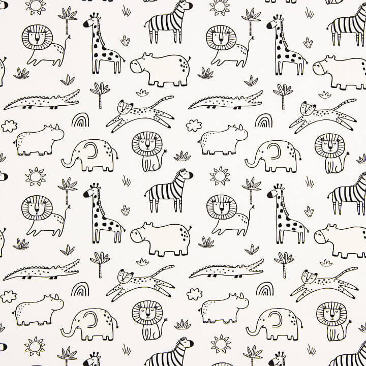 Malha Mágica com Estampado de Animais - Ribes y Casals