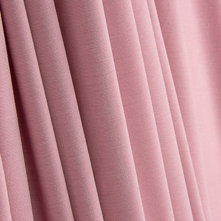 Malha lisa de viscose rosa com efeito lavado à pedra - Ribes y Casals