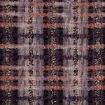 Tweed de lã com padrão mosaico em malva e Lurex dourado - Ribes y Casals