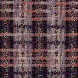 Tweed de lã com padrão mosaico em malva e Lurex dourado - Ribes y Casals