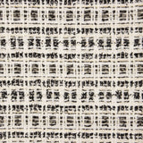 Tweed de lã Lumière Ébano com Lurex dourado - Ribes y Casals