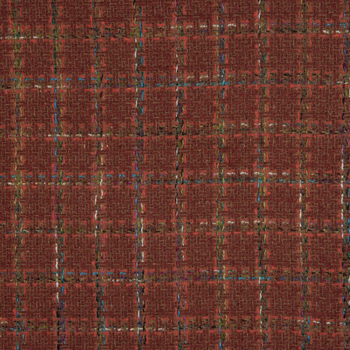 Tweed de lã Siena Terracota - Ribes y Casals