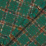 Tweed de lã Siena Verde - Ribes y Casals