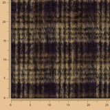 Tweed de lã Inverness tecido dupla face xadrez - Ribes y Casals
