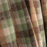 Loden de lã Glenmore xadrez verde salva e camel - Ribes y Casals