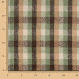 Loden de lã Glenmore xadrez verde salva e camel - Ribes y Casals