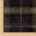 Tweed de lã Braemar tecido dupla face, castanho e camel - Ribes y Casals