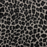 Loden de lã Serengeti com animal print leopardo cinzento - Ribes y Casals
