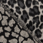 Loden de lã Serengeti com animal print leopardo cinzento - Ribes y Casals
