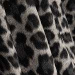 Loden de lã Serengeti com animal print leopardo cinzento - Ribes y Casals