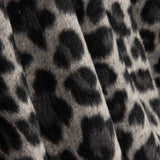 Loden de lã Serengeti com animal print leopardo cinzento - Ribes y Casals