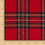 Loden de Lã Edinburgh Vermelho - Ribes y Casals