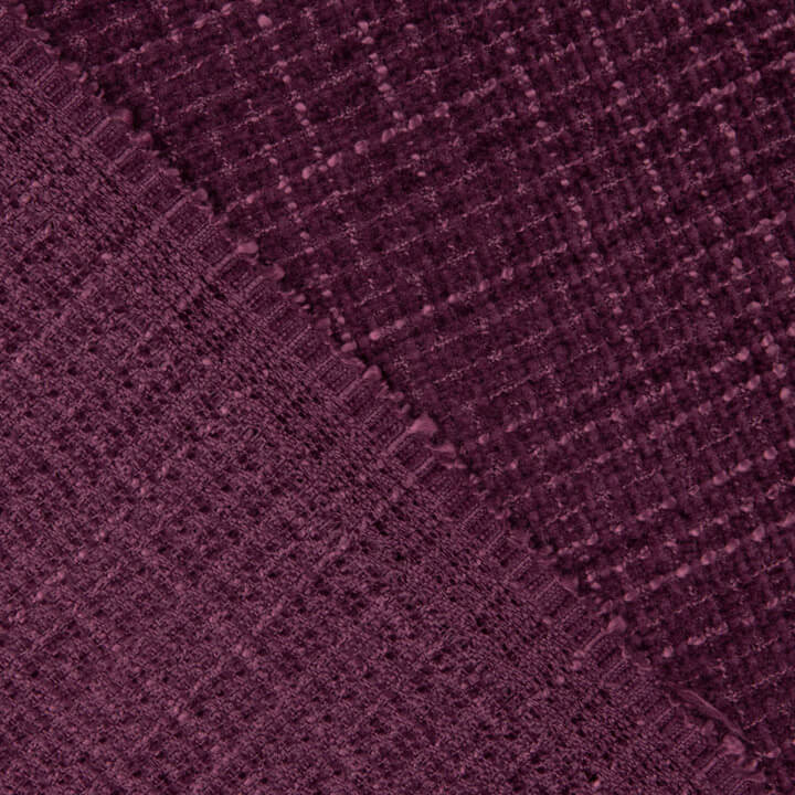 Tweed de lã roxo - Ribes y Casals