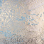 Jacquard Fantasia Vórtice Azul Céu e Marfim - Ribes y Casals