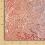 Jacquard Fantasia Vórtice Coral e Rosa - Ribes y Casals