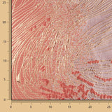 Jacquard Fantasia Vórtice Coral e Rosa - Ribes y Casals