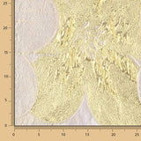 Jacquard Fantasia Pétalas Marfim e Dourado - Ribes y Casals