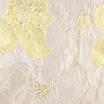 Jacquard Fantasia Pétalas Marfim e Dourado - Ribes y Casals