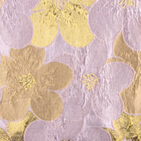 Jacquard Fantasia com Pétalas em Malva e Dourado - Ribes y Casals