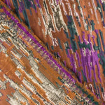 Jacquard Fantasia Brilhos Terracota Multicolorido - Ribes y Casals