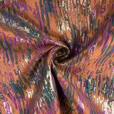 Jacquard Fantasia Brilhos Terracota Multicolorido - Ribes y Casals